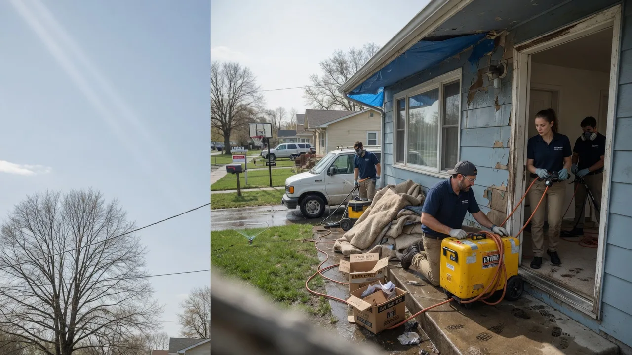 Basement Flood Cleanup in Stockertown, PA near me